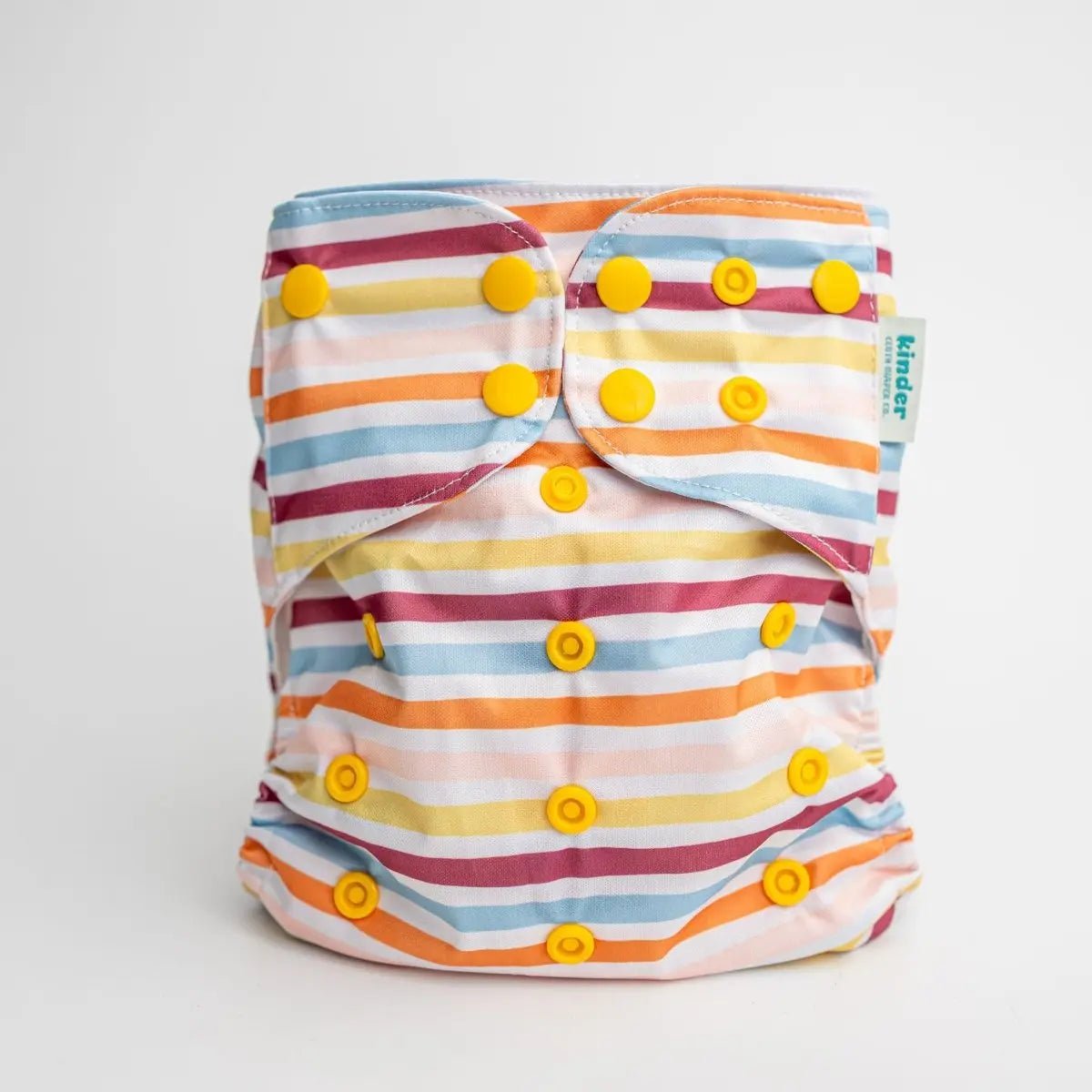 Kinder Cloth Diaper Co. Abstract: Essentials Pocket Cloth Diaper with Athletic Wicking Jersey, Grows with your Baby -