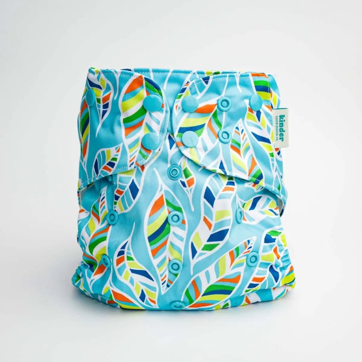 Kinder Cloth Diaper Co. Abstract: Essentials Pocket Cloth Diaper with Athletic Wicking Jersey, Grows with your Baby -