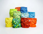 Kinder Cloth Diaper Co. Abstract: Essentials Pocket Cloth Diaper with Athletic Wicking Jersey, Grows with your Baby -