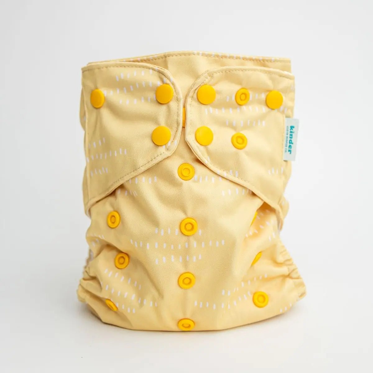 Kinder Cloth Diaper Co. Abstract: Essentials Pocket Cloth Diaper with Athletic Wicking Jersey, Grows with your Baby -