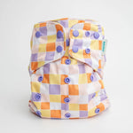 Kinder Cloth Diaper Co. Abstract: Essentials Pocket Cloth Diaper with Athletic Wicking Jersey, Grows with your Baby -