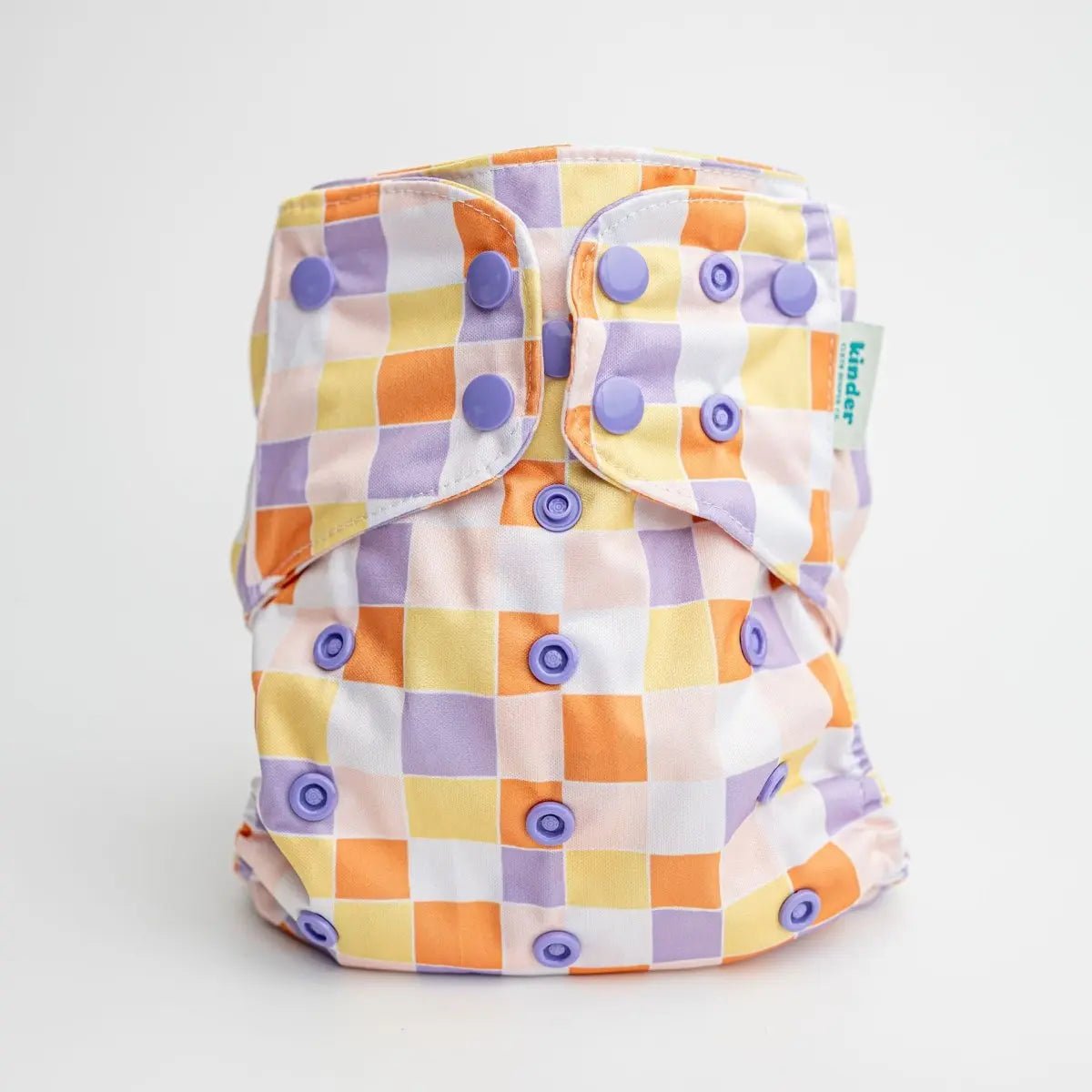 Kinder Cloth Diaper Co. Abstract: Essentials Pocket Cloth Diaper with Athletic Wicking Jersey, Grows with your Baby -