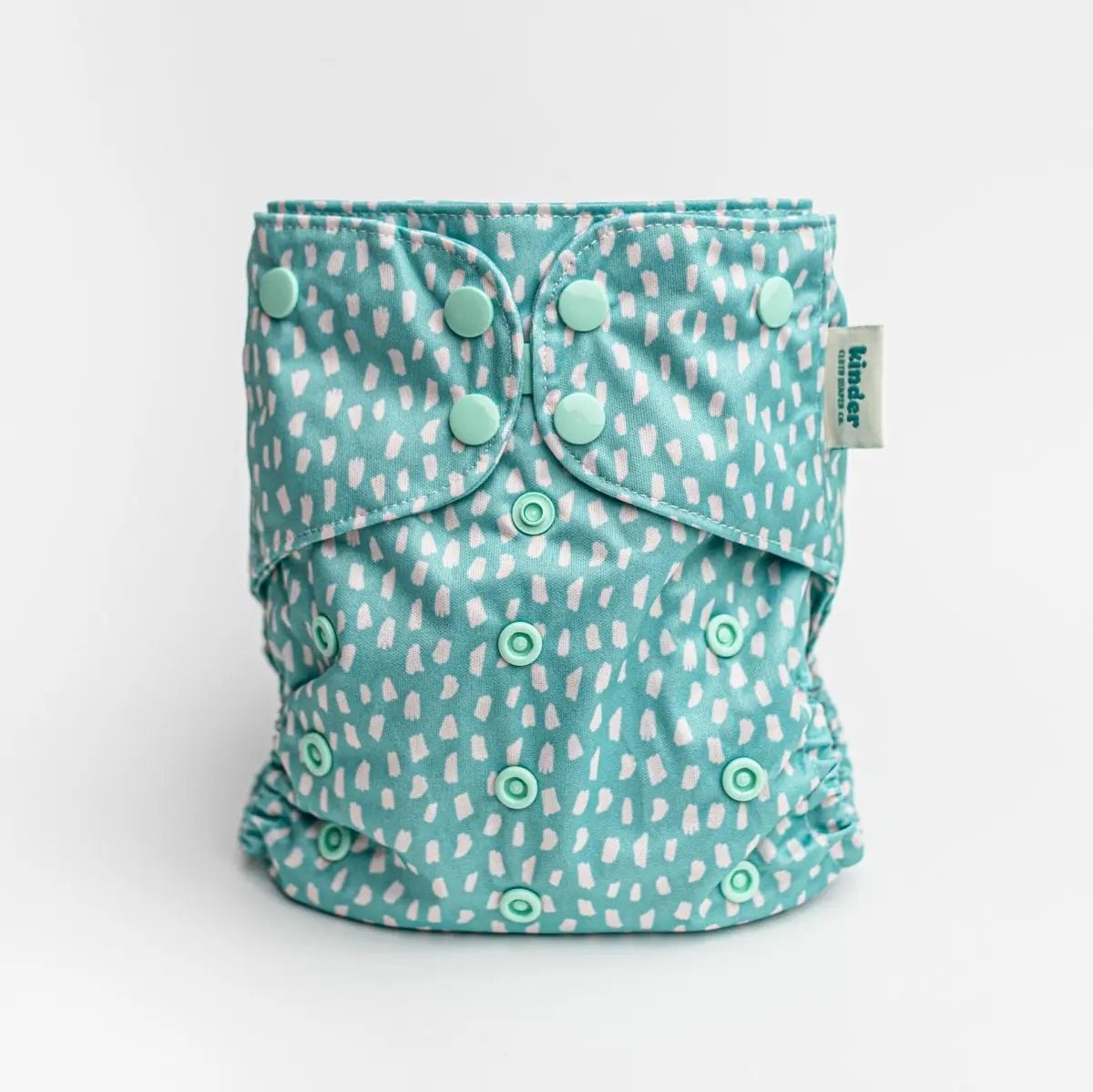 Kinder Cloth Diaper Co. Abstract: Essentials Pocket Cloth Diaper with Athletic Wicking Jersey, Grows with your Baby -