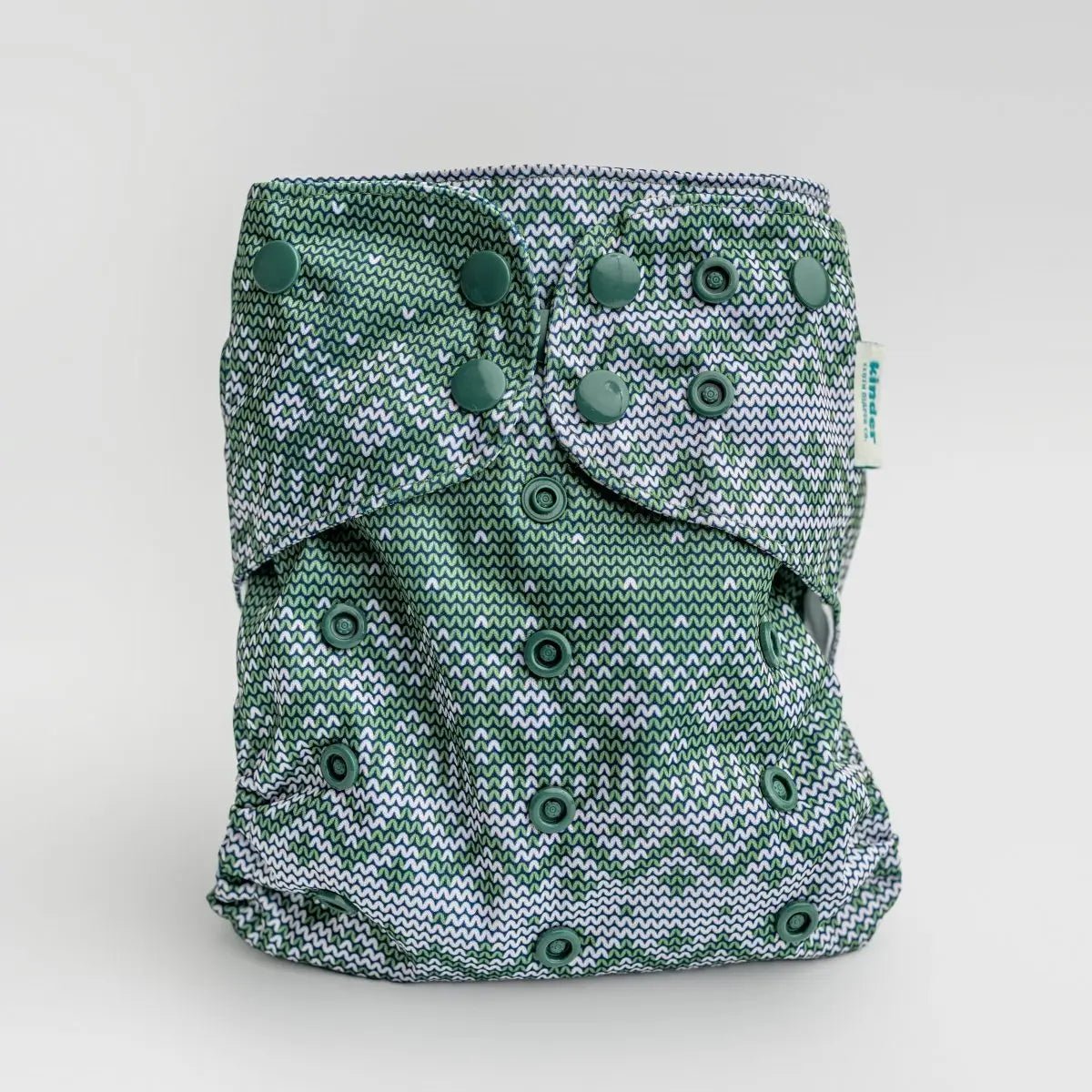 Kinder Cloth Diaper Co. Abstract: Essentials Pocket Cloth Diaper with Athletic Wicking Jersey, Grows with your Baby -