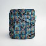 Kinder Cloth Diaper Co. Abstract: Essentials Pocket Cloth Diaper with Athletic Wicking Jersey, Grows with your Baby -