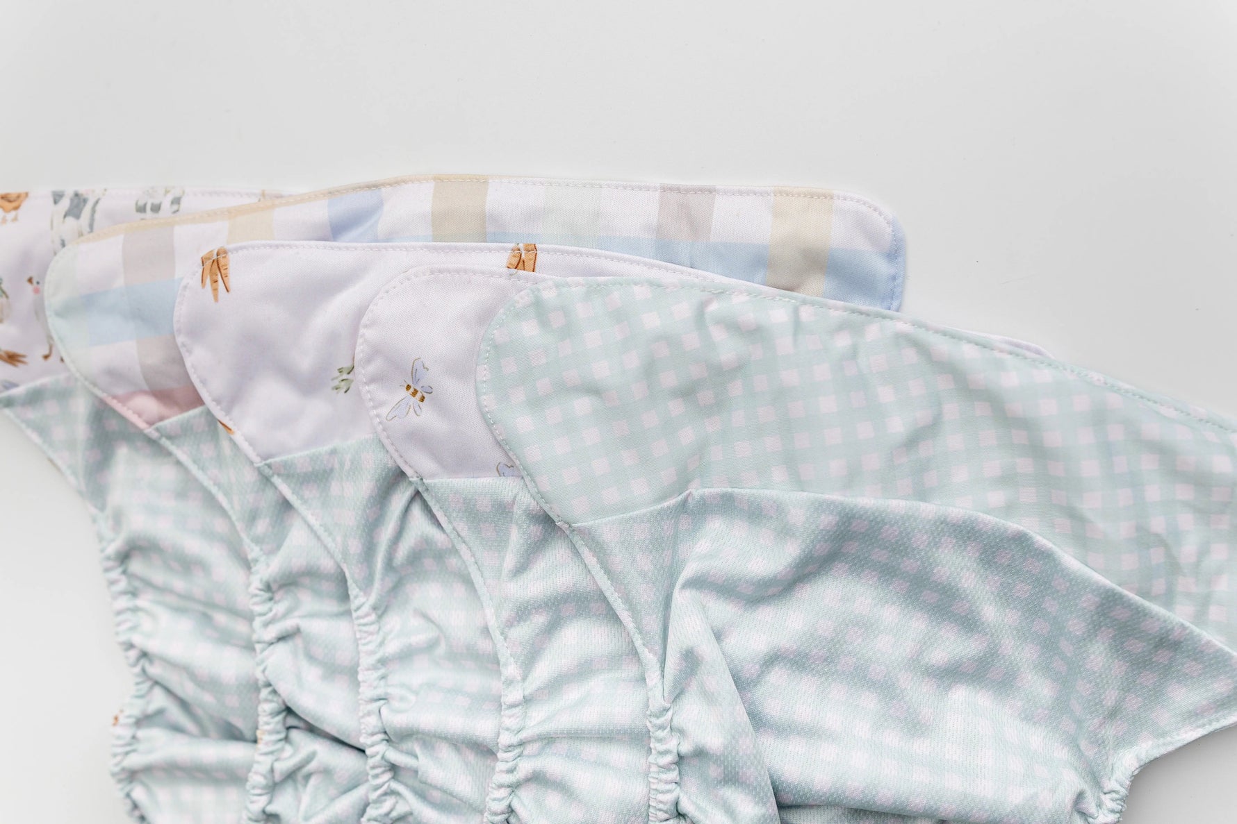 Kinder Cloth Diaper Co. Abstract: Essentials Pocket Cloth Diaper with Athletic Wicking Jersey, Grows with your Baby -
