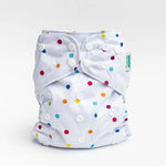 Kinder Cloth Diaper Co. Abstract: Essentials Pocket Cloth Diaper with Athletic Wicking Jersey, Grows with your Baby -