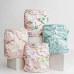 Kinder Cloth Diaper Co. Abstract: Essentials Pocket Cloth Diaper with Athletic Wicking Jersey, Grows with your Baby -