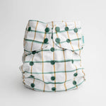 Kinder Cloth Diaper Co. Abstract: Essentials Pocket Cloth Diaper with Athletic Wicking Jersey, Grows with your Baby -