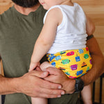 Hobby and Interests: Essentials Pocket Cloth Diaper with Athletic Wicking Jersey, Grows with your Baby - Everetts Place Boutique - Pocket Diaper