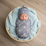 Bestaroo Acoustic Dream Swaddle Oversized 45x45 Blanket Stroller Cover Nursing Cape - 
