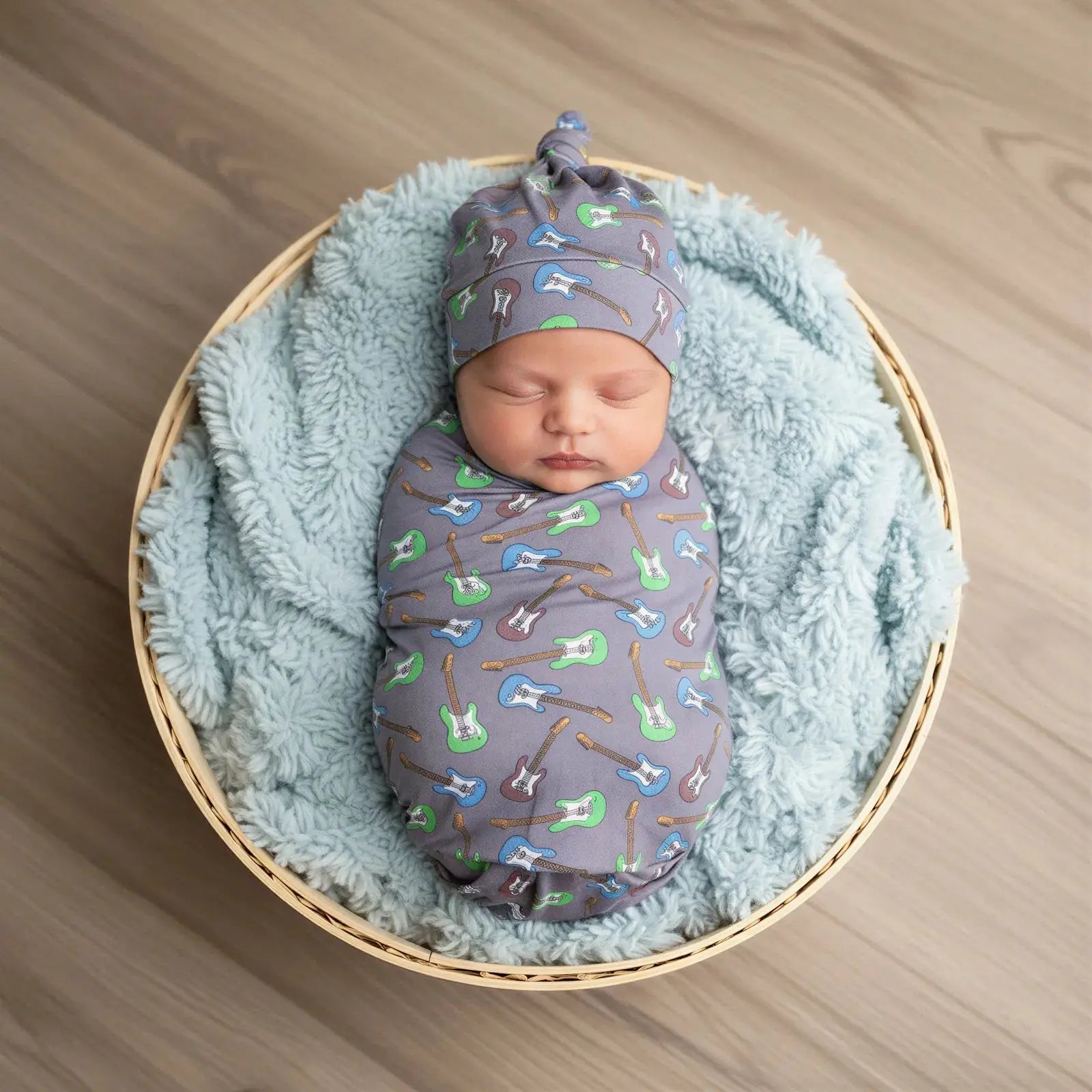 Bestaroo Acoustic Dream Swaddle Oversized 45x45 Blanket Stroller Cover Nursing Cape - 