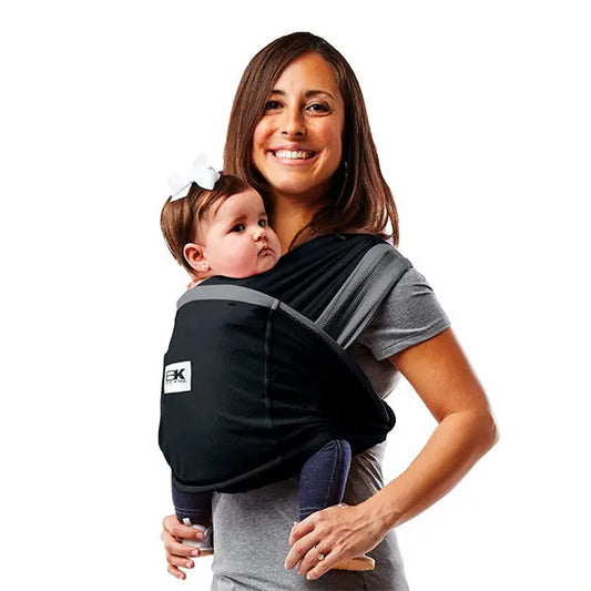 Baby K'tan Active Oasis Baby Carrier Black Grey Baby K'tan