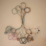 Mushie Adjustable Silicone Strap 2 Pack for Baby Essentials - Everetts Place Boutique - 