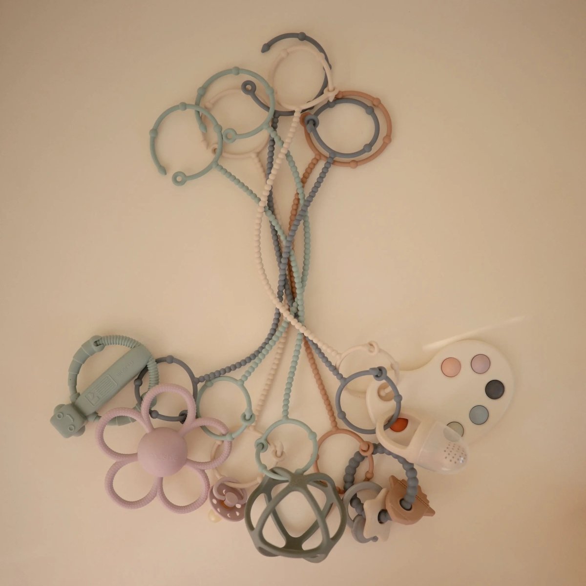 Mushie Adjustable Silicone Strap 2 Pack for Baby Essentials - Everetts Place Boutique - 