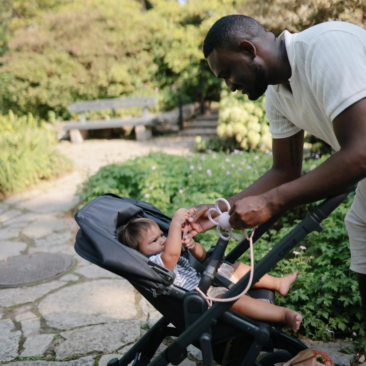 Mushie Adjustable Silicone Strap 2 Pack for Baby Essentials - Everetts Place Boutique - 