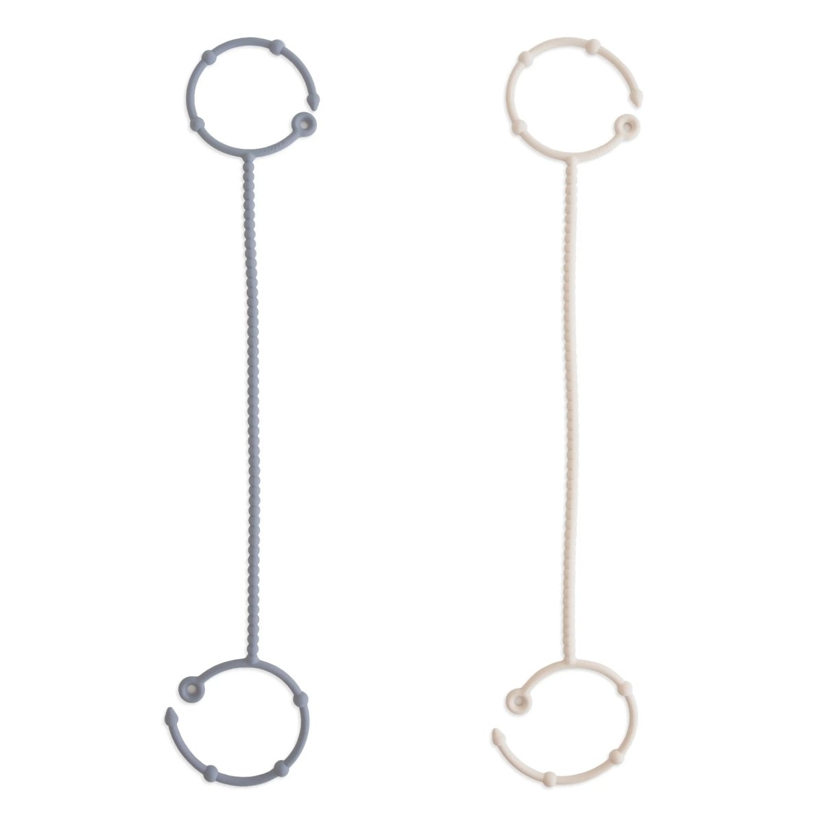 Mushie Adjustable Silicone Strap 2 Pack for Baby Essentials - Everetts Place Boutique - 