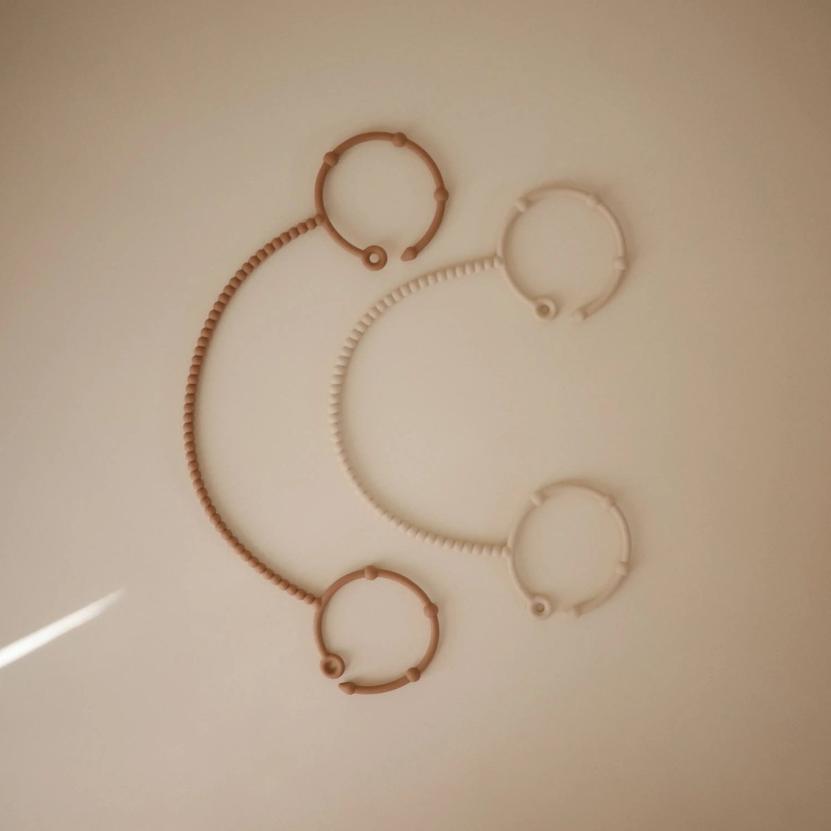 Mushie Adjustable Silicone Strap 2 Pack for Baby Essentials - Everetts Place Boutique - 