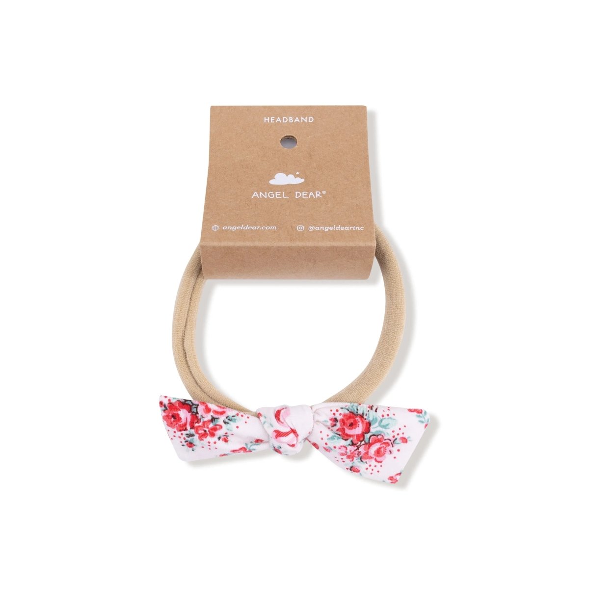 Angel Dear Adorable Bow Nylon Headband for Babies Soft Stretchy Band - Everetts Place Boutique - 
