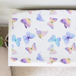 Honey Lemonade Adorable Butterfly Changing Pad Cover Soft and Durable for Nursery Decor - 