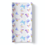 Honey Lemonade Adorable Butterfly Changing Pad Cover Soft and Durable for Nursery Decor - 
