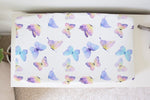 Honey Lemonade Adorable Butterfly Changing Pad Cover Soft and Durable for Nursery Decor - 