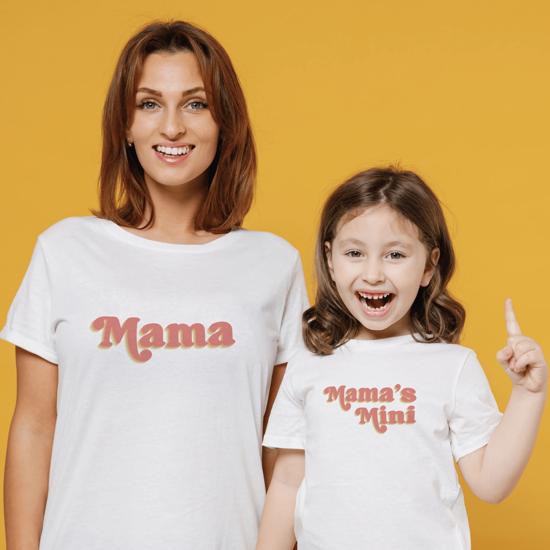 Finn + Emma adult graphic tee | mama - 