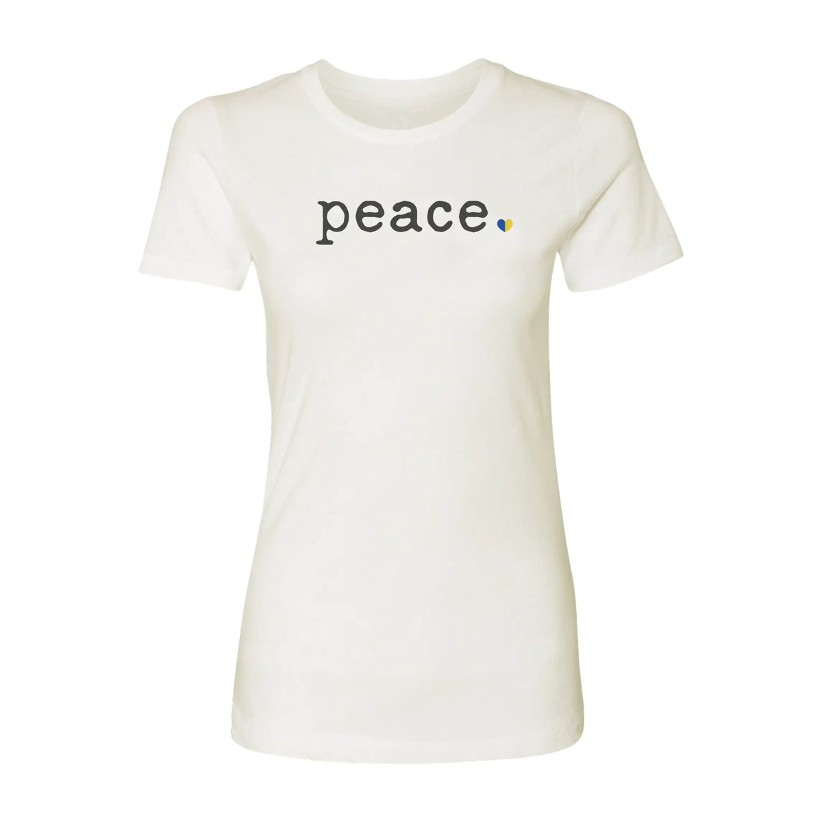 Finn + Emma adult graphic tee | peace | womens - 