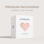 Comfy Cubs Adult Muslin Blanket in Blush - 