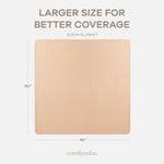 Comfy Cubs Adult Muslin Blanket in Cream - 