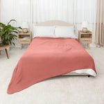 Comfy Cubs Adult Muslin Blanket in Dusty Rose - 