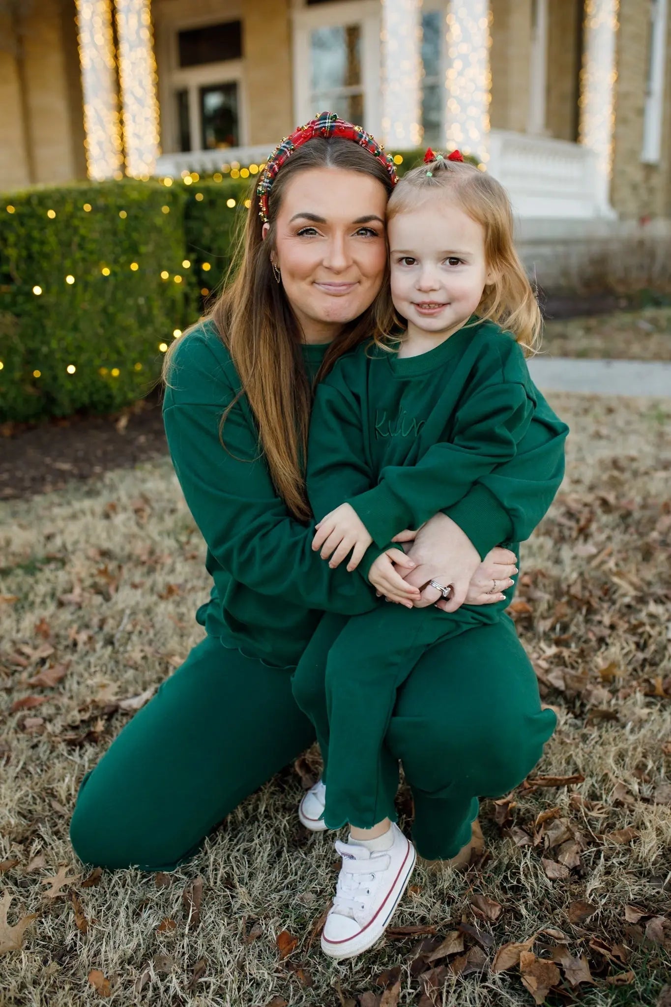 Little Joy Co. Adult Scalloped Set - Green or Brown - 