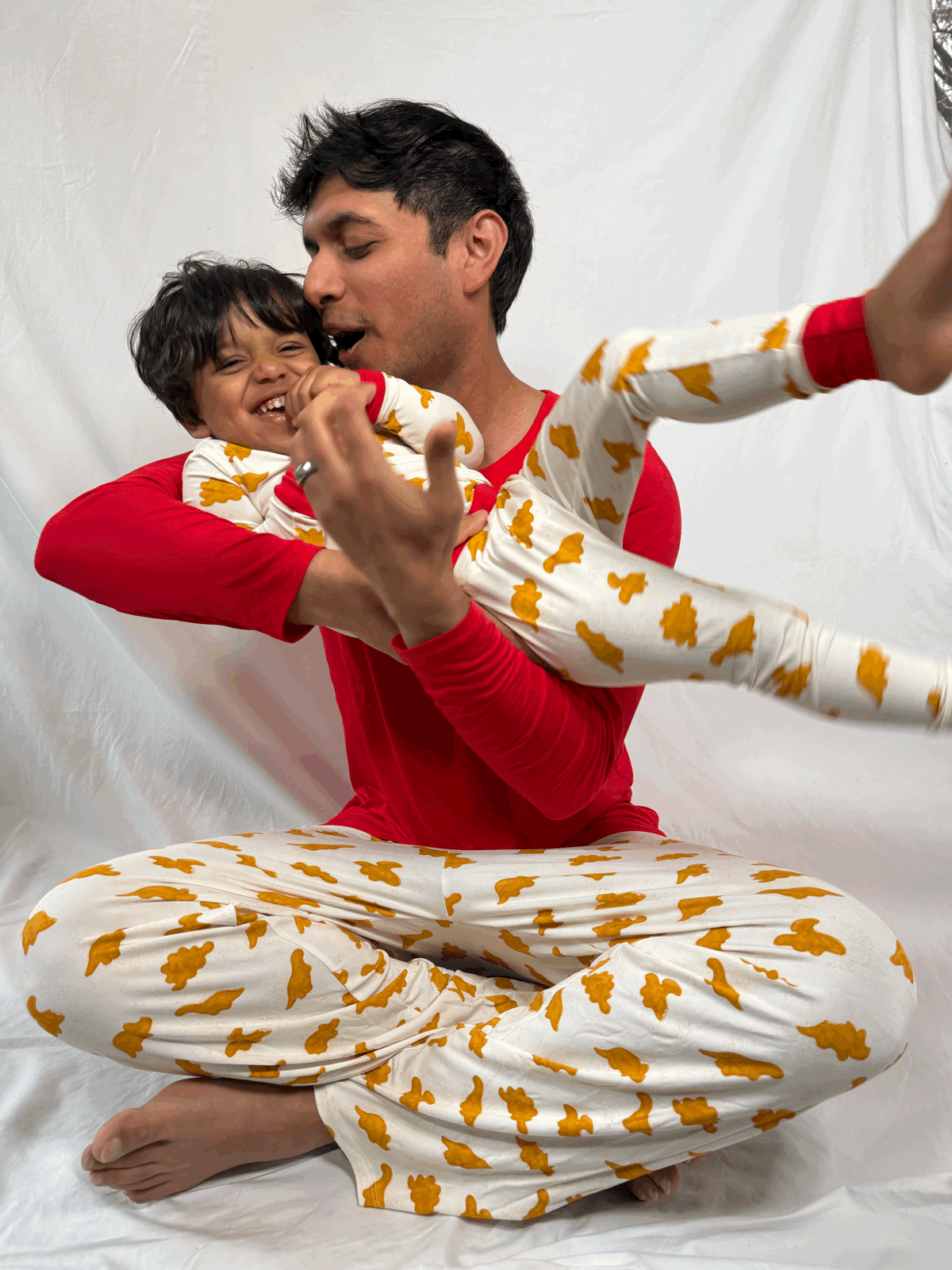 My First Roar Dinosaur Pajamas for Men | Nuggets, Soft Cozy Sleepwear by Rayn’s Tiny Stitches