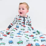 LollyBanks Adventure Is Calling Zipper One Piece PajamaEveretts Place