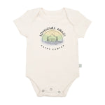 Finn + Emma Graphic Bodysuit For Babies Buttery Soft Organic Cotton With Easy Snap Fasteners And Non Toxic Dyes Finn + Emma 