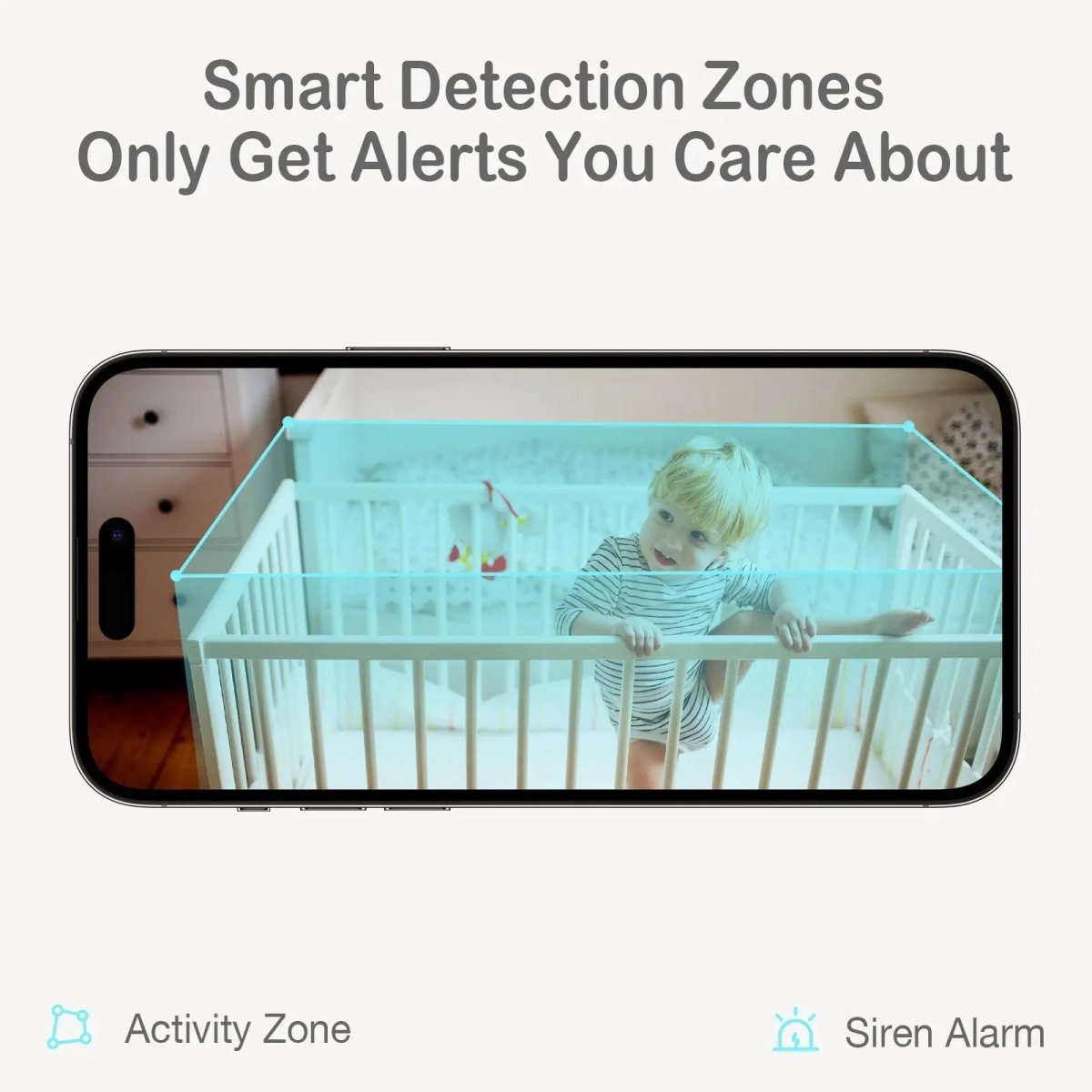 Sense - U AI Battery Cam with Advanced Detection for Smart Home Security - 