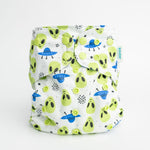 Fantasy: Essentials Pocket Cloth Diaper with Athletic Wicking Jersey, Grows with your Baby - Everetts Place Boutique - Pocket Diaper