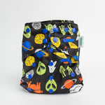 Fantasy: Essentials Pocket Cloth Diaper with Athletic Wicking Jersey, Grows with your Baby - Everetts Place Boutique - Pocket Diaper