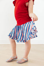 Mila & Rose ® All - American Girl Ruffle Twirl Skort - 