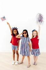 Mila & Rose ® All - American Girl S/S Pocket Twirl Dress - 