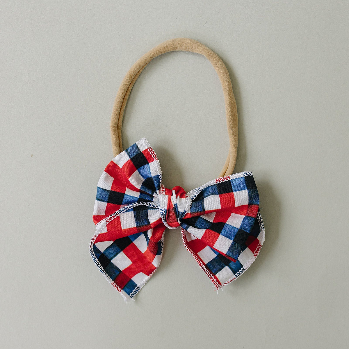 Mebie Baby All American Plaid Hair BowsEveretts Place