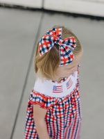 Mebie Baby All American Plaid Hair BowsEveretts Place