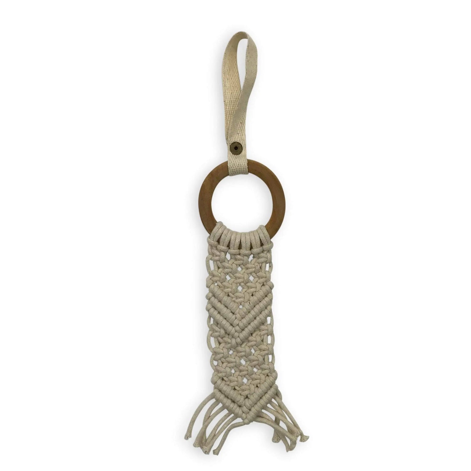 Finn + Emma all - in - one toy | macrame chevron - 