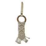 Finn + Emma all - in - one toy | macrame diamond - 