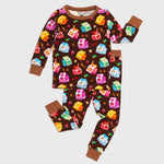 Bam & Stitch All the Milks! Long Sleeve Pajamas - 
