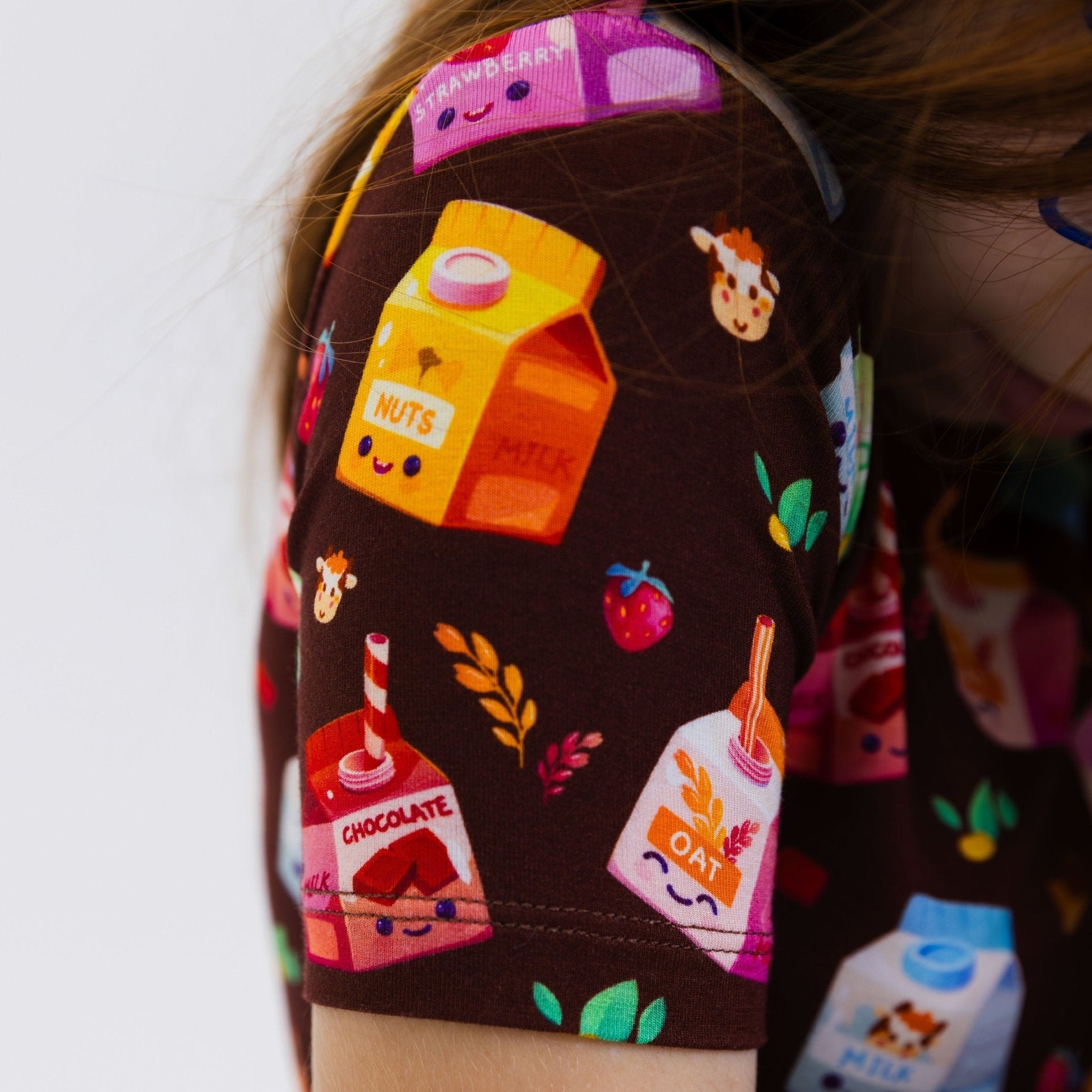 Bam & Stitch All the Milks! Short Sleeve Pajamas - 