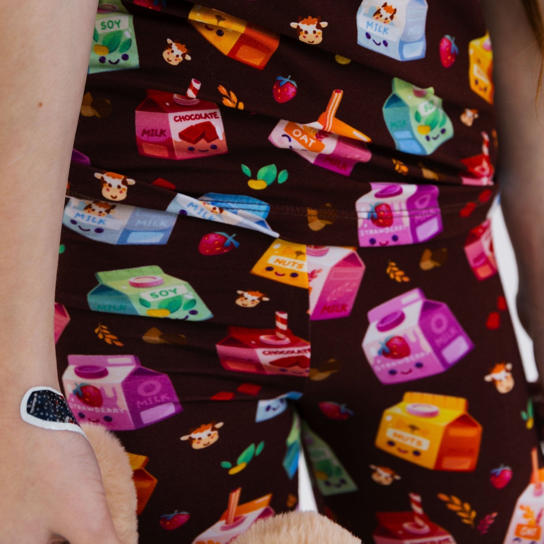 Bam & Stitch All the Milks! Short Sleeve Pajamas - 