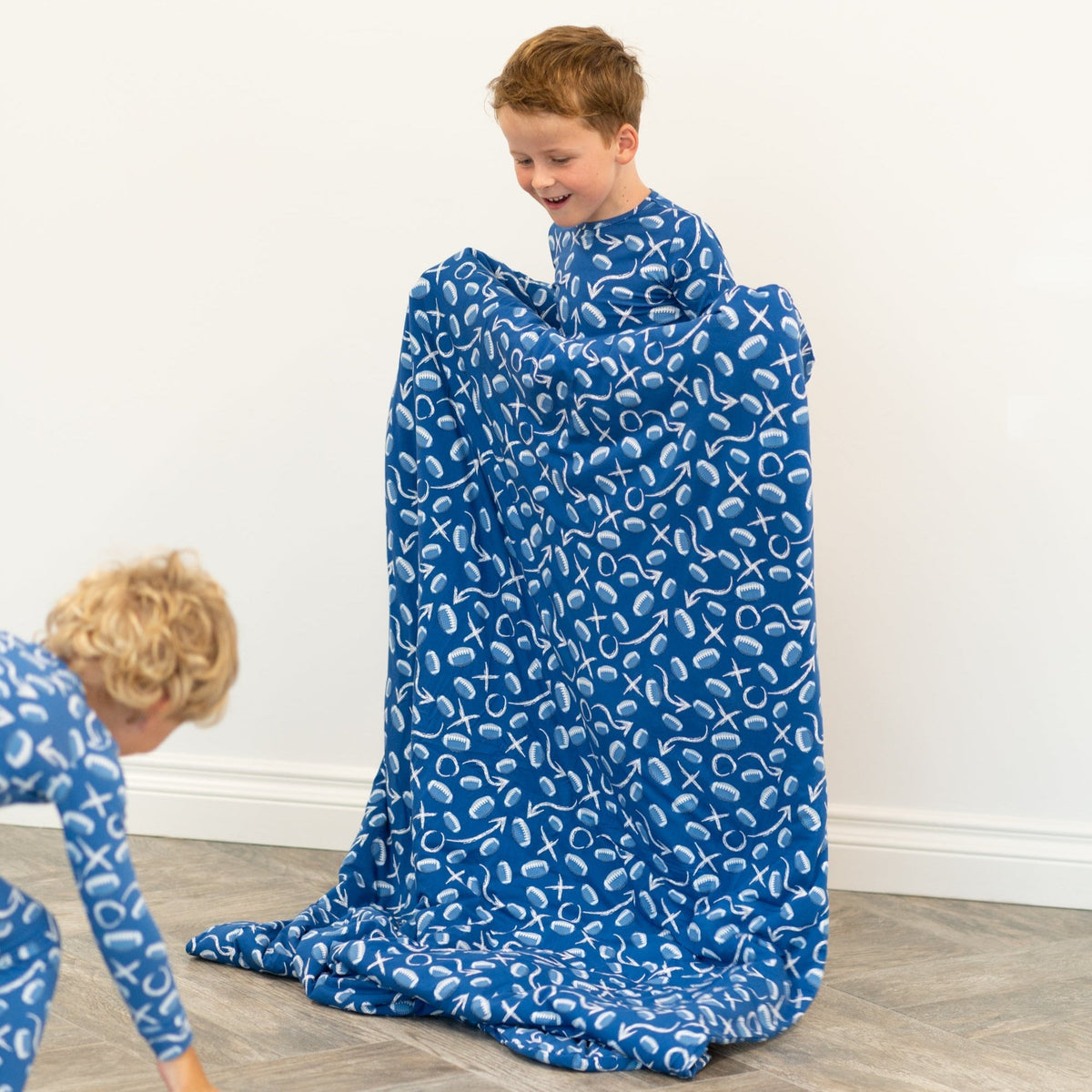 Big Kid Cloud Blanket - Allen Work by Sweet Bamboo