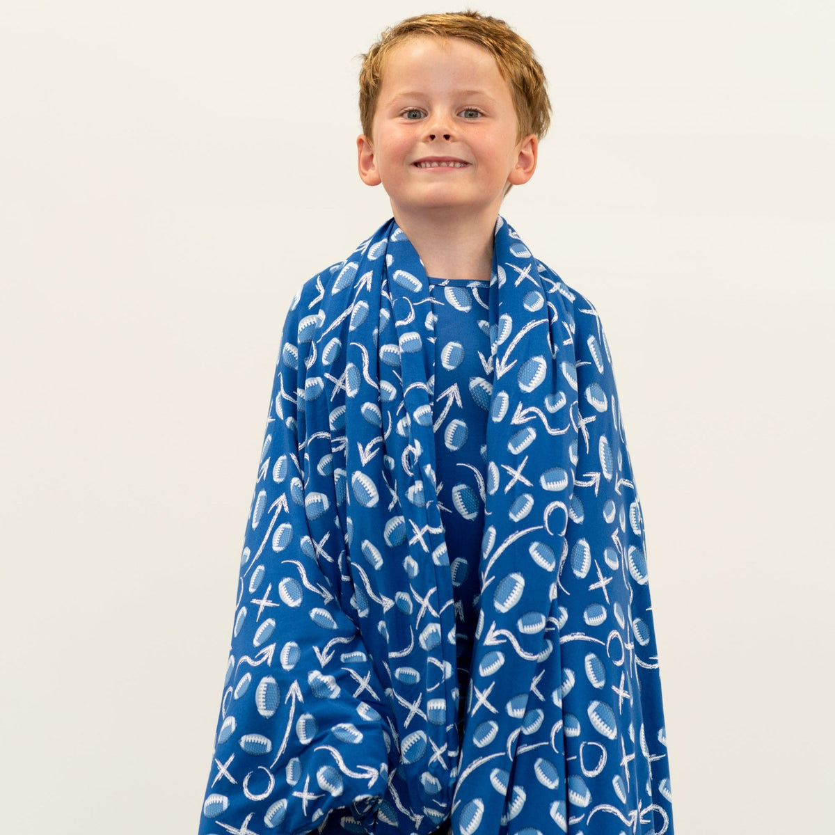 Big Kid Cloud Blanket - Allen Work by Sweet Bamboo