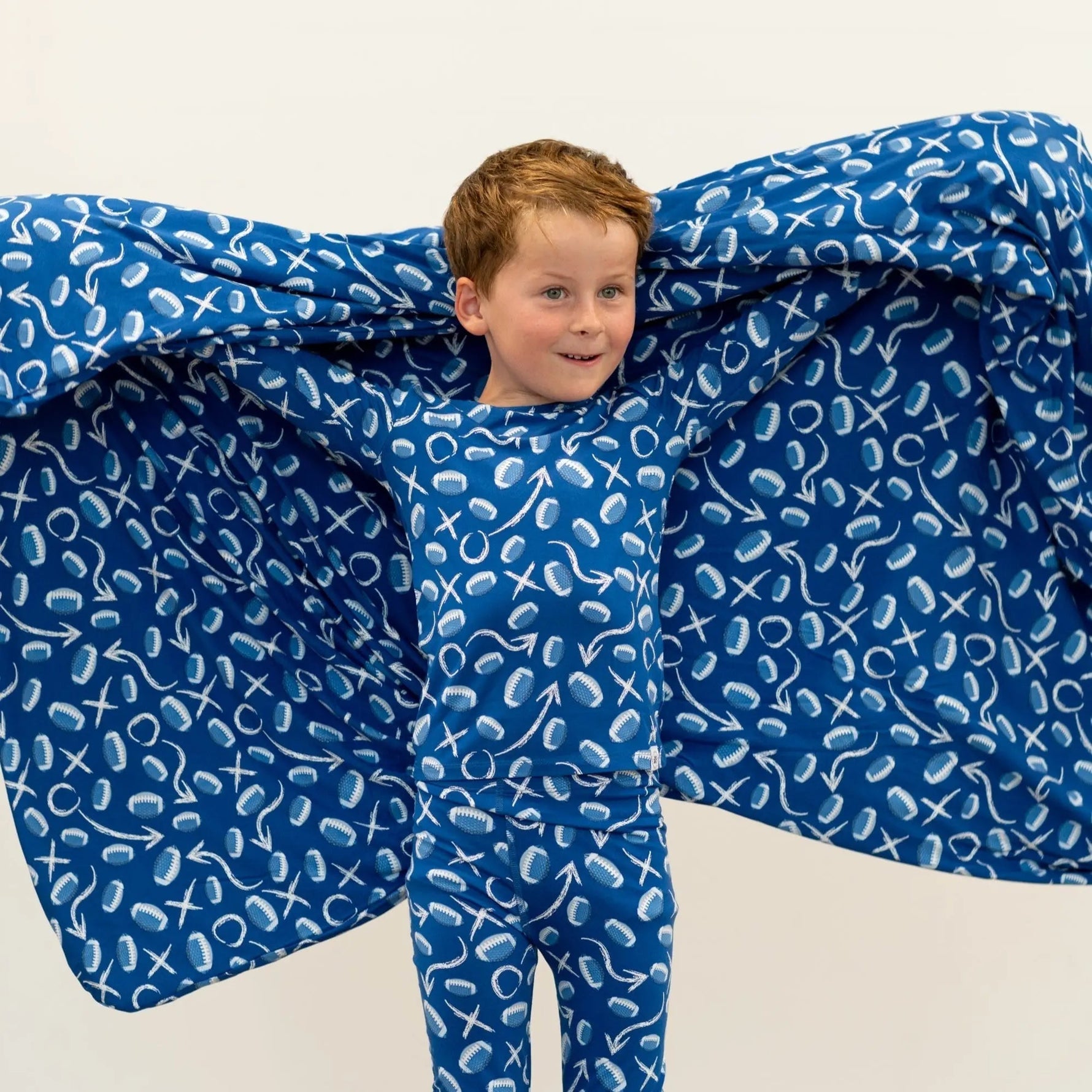 Sweet Bamboo Allen Work Big Kid Cloud Blanket - 